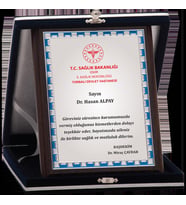 ODAK KUPA - Ahşap Plaketler - PL-049-M B - 15x20 cm