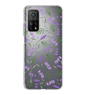 PrintiFy Xiaomi Mi 10T ile Uyumlu 1mm Slim Fit Water Color 3 Baskılı Şeffaf  Kılıf