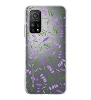 PrintiFy Xiaomi Mi 10T ile Uyumlu 1mm Slim Fit Water Color 3 Baskılı Şeffaf  Kılıf