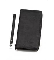 Filayer Unisex Telefon Bölmeli Vegan Deri Cüzdan