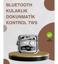Bluetooth 5.0 Kulak İçi Kablosuz Kulaklık – Dokunmatik Kontrol, Düşük Gecikme