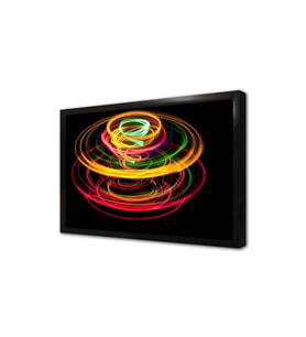 Soyut Grafik Çalışmaları Çerçeveli Mdf Tablo