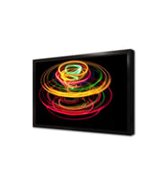 Soyut Grafik Çalışmaları Çerçeveli Mdf Tablo
