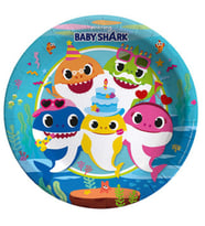 Tabak baby shark 23 cm pk:8-