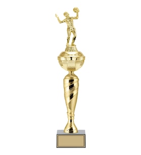 ODAK KUPA - Figürlü Kupalar - Voleybol Kadın Figürlü Kupalar FG-075 B - 51 cm