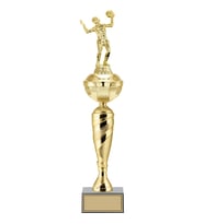 ODAK KUPA - Figürlü Kupalar - Voleybol Kadın Figürlü Kupalar FG-075 B - 51 cm