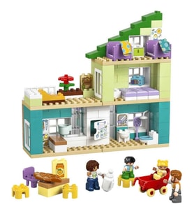 Kasabası 3’ü 1 Arada Figürlü Modern Aile Evi