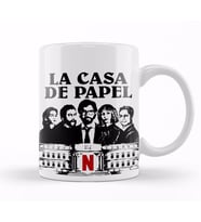 La Casa de Papel Netflix Kupa Bardak Porselen