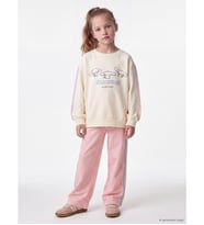 LCW Kids Ekru Cinnamoroll Baskılı Kız Çocuk Eşofman Takım