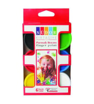 Südor Parmak Boyası 6 Renk x 30 ml. 