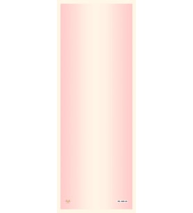 Degrade Desen Dora Saten Seri Şal Eşarp Askısı İle Birlikte 75x200 Pembe Krem-75