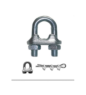 3 Mm Çelik Halat Klemensi 10 Adet