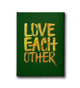 Love Each Other Canvas Tablo MİND650