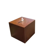 Corten Dikdörtgen Su Tablası