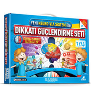 Dikkati Güçlendirme Seti 1. Sınıf - 7 yaş - Osman Abalı