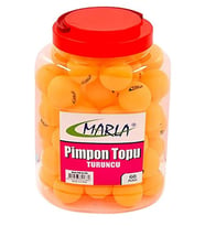 Pinpon Topu Renkli 60Lı