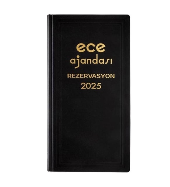 2025 Rezervasyon Ajandası 17x33 Avrasya