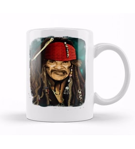 Seu Madruga Pirata  Kupa Bardak Porselen
