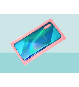 Tkgz - Samsung Galaxy A50S A507 Arka Kapak Batarya Kapağı - YEŞİL