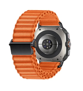 Galaxy Watch Ultra 47mm Zore KRD-120 Naylon Kumaş Hasır Örgülü Kordon