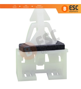Honda için 10 Adet Tampon Klipsi 71592 S5D 000, 71592 S6A 000