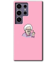 Galaxy S24 Ultra Kılıf HD Desen Baskılı Kılıf - Bad Grandmother