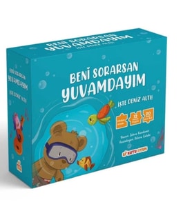 Beni Sorarsan Yuvamdayım - İşte Deniz Altı! - Kitap ve Yapboz Seti