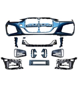 BMW 4 SERİSİ G22 M-TECH UYUMLU ÖN TAMPON KOMPLE 2021+