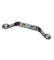 Dekoratif Zamak Kulp Dıştan - 64mm, Nikel, 100 Adet