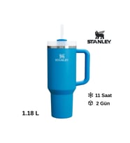 Stanley Quencher H2.O FlowState™ Tumbler Pipetli Termos 1.18L Pipetli Matara (Mavi)