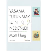 Yaşama Tutunmak İçin Nedenler 9786051982656 - Domingo - Matt Haig (2 NOT DEFTERLİ) (Renksiz)