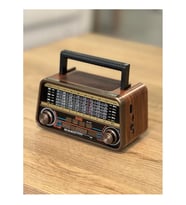 Helsınkı Machıne HS-1955 Usb/Bt/Fm Süper Ses Kaliteli Nostaljik Radyo