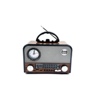 Nns NS-6697BT Taşınabilir Bluetooth Nostaljik Radyo (5690)