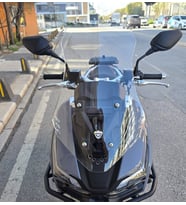 MOTOCAM RKS Freccia Ön Cam 2022-2026 Model 55cm Şeffaf Renkli 4mm KISA