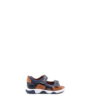 Hakiki Deri Unisex Çocuk Klasik Sandalet 006XCA009 (Taba)