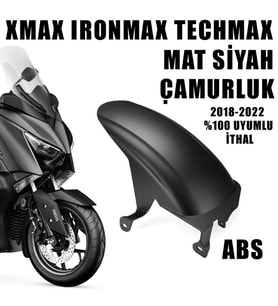 Yamaha Xmax 125/250/300 2018-2022 Sıyırıcı İç Çamurluk Mat Siyah