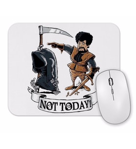 Game Of Thrones Not Today Mouse Pad