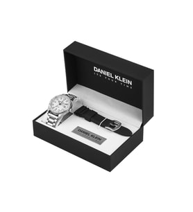 Daniel Klein Çelik Kordon 3 Atm Suya Dayanıklı Özel Tasarım Erkek Kol Saati VS.BLKT.0164