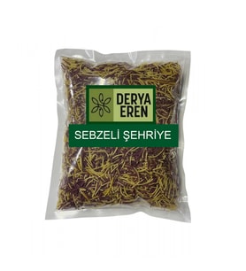 Sebzeli Tel Şehriye Mahalle Pazarından Katkısız 500 gr, Derya Eren