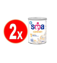 SMA Comfort 1 Bebek Devam Sütü 400gr - 0-6 Ay Bebek Maması 2 Adet 