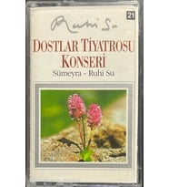 (Plak Değildir KASET tir) Ruhi Su Dostlar Tiyatrosu Konseri Kaset
