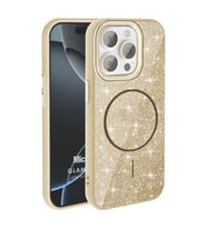 Microsonic Apple iPhone 15 Pro Kılıf GlamGrip Luxe Gold (Gold)
