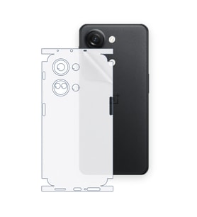 SChitec OnePlus Ace2V Uyumlu Fullbody Arka Kaplama Hidrojel Koruyucu Film