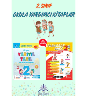 Üçgen 2.Sınıf Yarıyıl Tatil Kitabı (1.Dönem Konularını Kapsar)- Paragraf Max Hediyeli