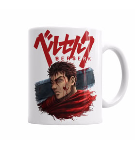 Berserk   Guts Puck Kupa Bardak Porselen