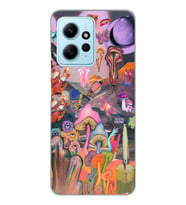 Redmi Note 12 4G Uyumlu Aesthetic Desenli Şeffaf Telefon Kılıfı