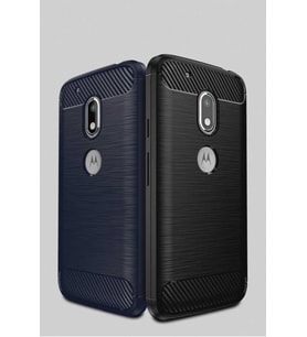 Lenovo Moto G4 Uyumlu Kılıf Zore Room Silikon Kapak (Siyah)