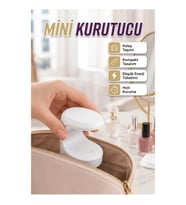 Mini UV LED Jel Oje Kurutucu Çift Dalga Boylu 365-405nm USB Taşınabilir