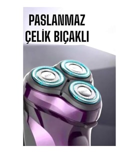 Mey İthalat® Profesyonel Şarjlı Saç ve Sakal Tıraş Makinesi Hassas Kesim