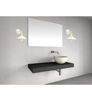 RİOLİGHT RETRO,RUSTİK 2,VİNTAGE BEYAZ 1XE27 DUYLU METAL DUVAR APLİK ŞAPKA ÇAPI:23CM